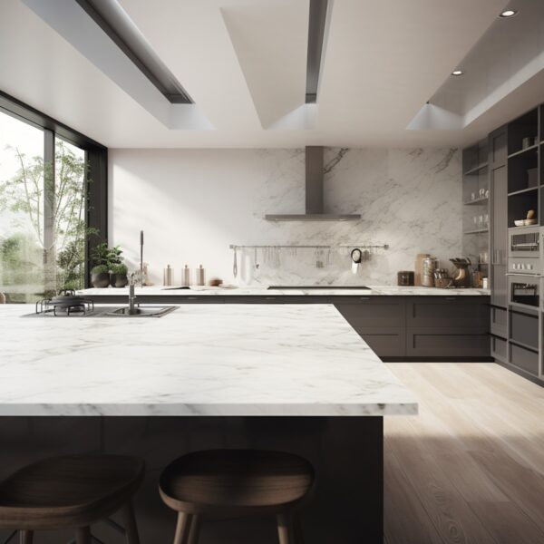Plan de travail en Dekton Salina